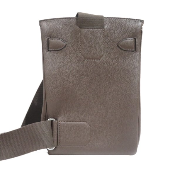 HERMES (Hermes) Kelly Akkad PM Shoulder Bag Cacao (SV Metal Fittings) Togo U ... - Picture 2 of 15